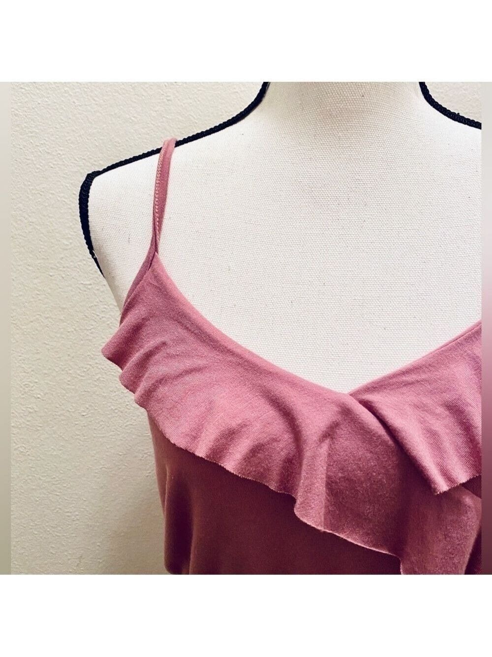 Pink Ruffle Romper Size Small - Picture 4 of 11